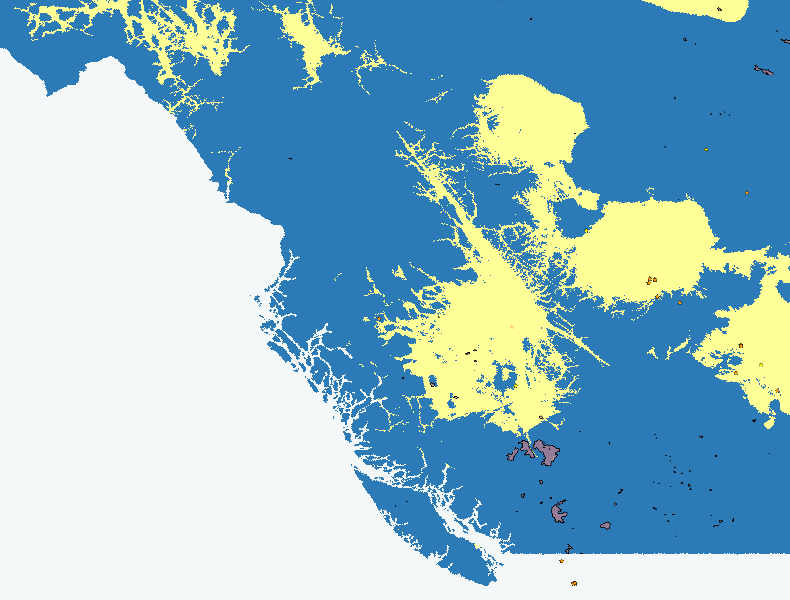 Detailed official Canadian wildfire weather, perimeter and hotspot map