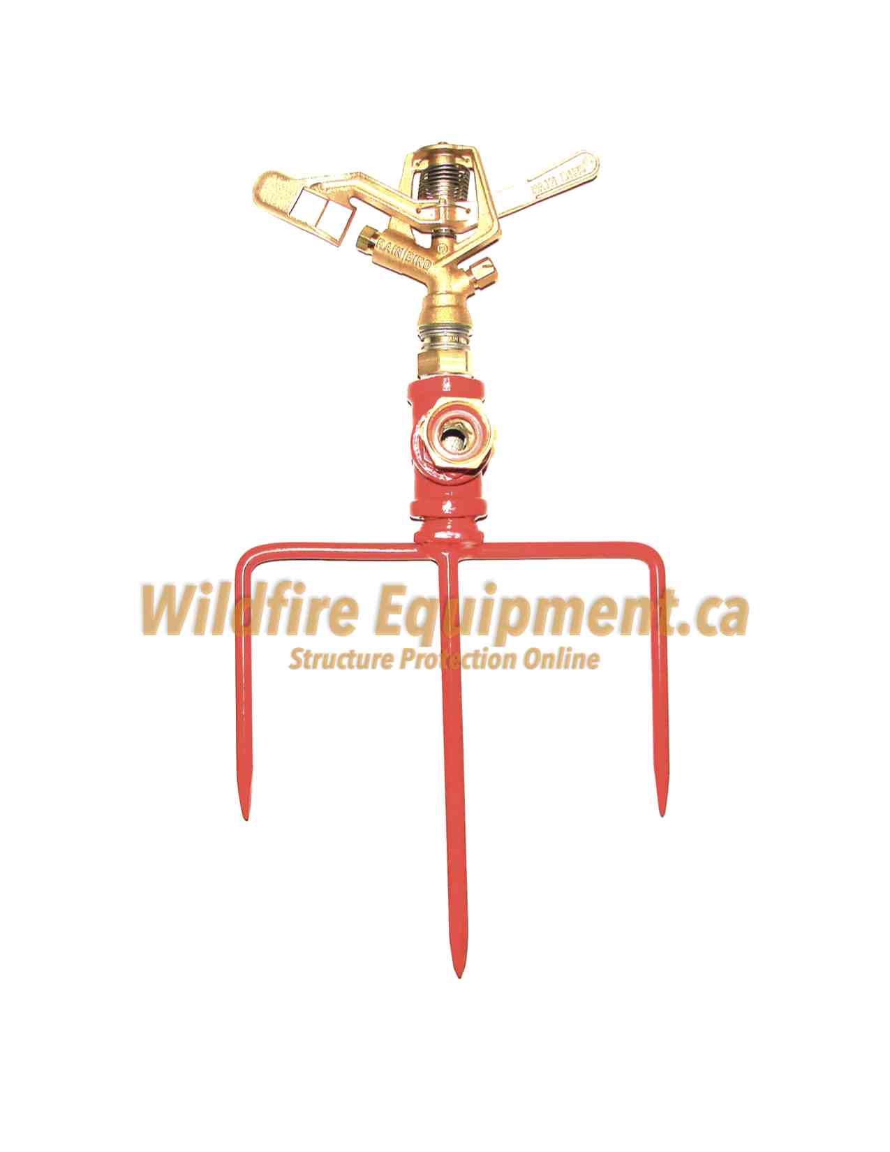 Large 3/4" RainBird Premium Ground Spike Sprinkler