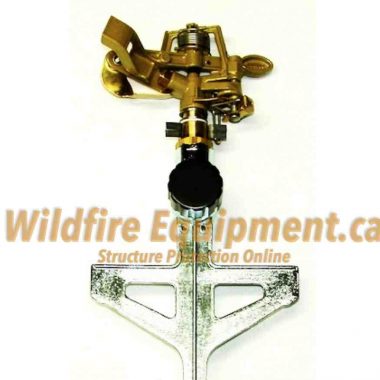 Small ground spike sprinkler