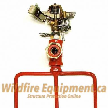 Rain Bird ground spike sprinkler