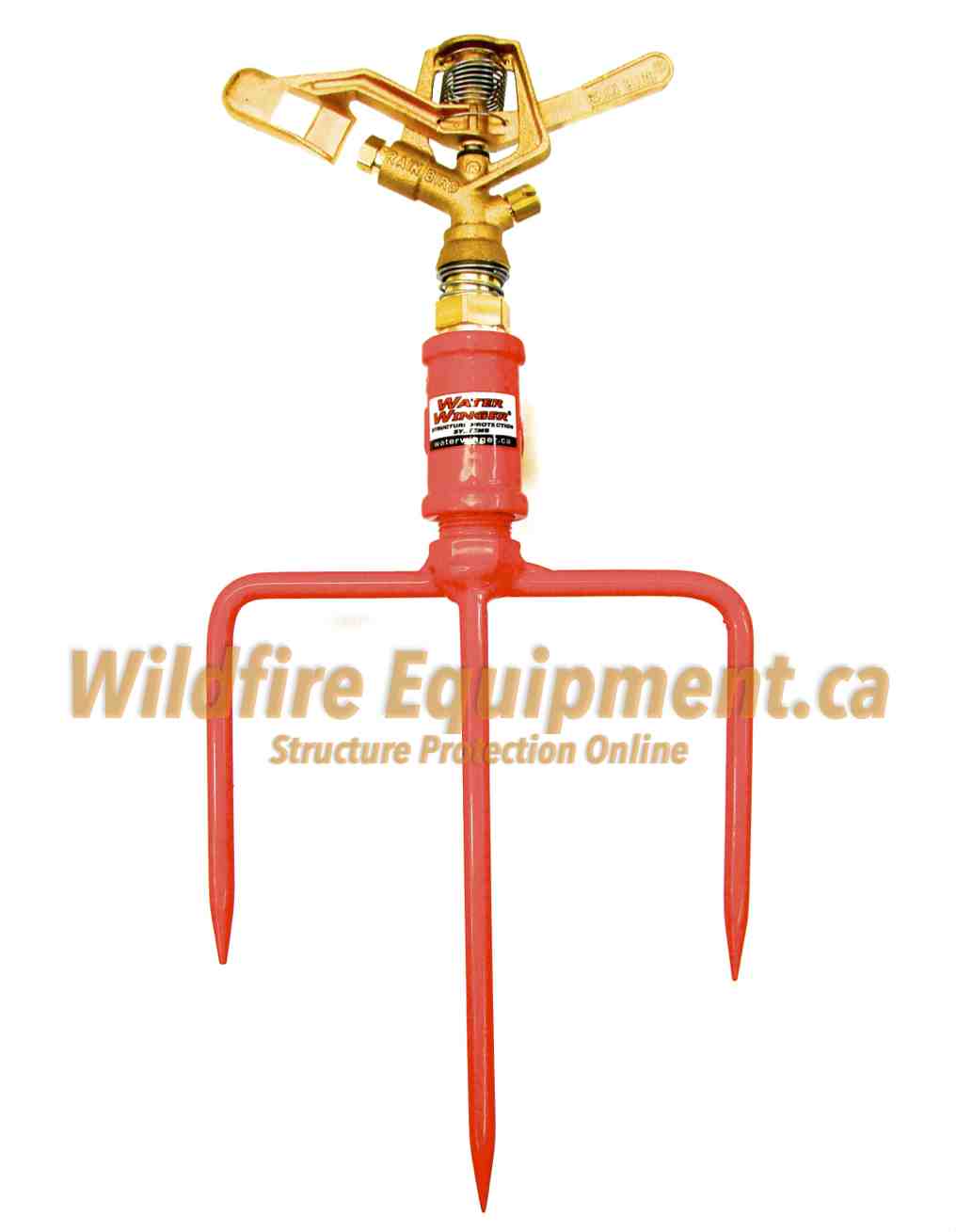 Large 3/4" RainBird Premium Ground Spike Sprinkler